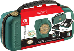 Game Traveler - Nintendo Switch System Case - Schokbestendig - Zelda Groen
