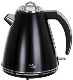 Adler AD 1343 - Waterkoker 1,5L - Roestvrij staal 1850-2200W - Zwart