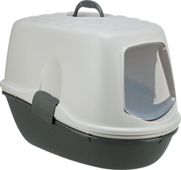 Trixie Berto Top - Kattenbak Overdekt - Zeef Scheidingssysteem - Grijs - 59X39X42 cm