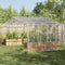 vidaXL - Plantenafdekking - met - zeilringen - 3x10 - m - PVC