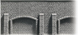 NOCH 58048 H0 Muur met metselwerk Arcade