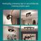 Philips Sleet Spot - Plafondspot met drie lichtpunten - Met gerookt glas - Kleine fitting E14 - Ronde basisplaat