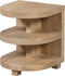 WOOOD Darran Bijzettafel - Mangohout - Naturel - 42x36x36
