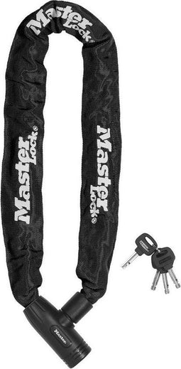 Masterlock Kettingslot 0,9m O8mm - Staal - Zwart
