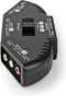 Nedis Composiet Video-Switch - 3 poort(en) - Input: 3x Composiet-Video (RWY) - Output: 1x Composiet-Video (RWY) - 1024x576 - ABS - Zwart
