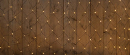 NETVERLICHTING 240L 200X200CM LED CLASSIC 5M ZWART AANLOOPSNOER 36V...