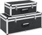 vidaXL - Opbergkoffers - 2 - st - aluminium - zwart