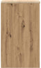 vidaXL - Garagekast - 30x51x85 - cm - massief - grenenhout - artisan - eikenkleurig