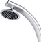 vidaXL Buitendouche met grijze basis 220 cm aluminium