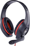 Gembird GHS-05-R - Gaming Headset - Draaibare microfoon - Rood Zwart
