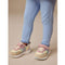 Next Sneakers - Maat 25,5 - Elastische veters en klittenbandsluiting - Pasteltinten