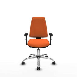 Piqueras y Crespo B1D056N - Bureaustoel - Hoogteverstelbaar - Oranje