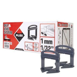Rubi Delta - Levelling Clips 1 mm - 2400 stuks