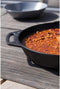 Petromax fp35h-t, skillet, 35 cm, pan met handgrepen, gietijzer, zwart