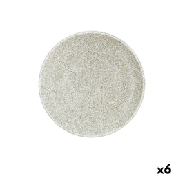 Bidasoa Element - Dessertbord Hydrozero Ø 21 cm - Keramisch Beige (6 Stuks)