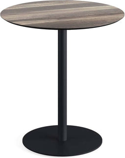 Urban Terrastafel Zwart Frame + Tropical Wood HPL 70 cm - Essentials 130011270