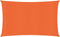 vidaXL - Zonnezeil - 160 - g/m² - rechthoekig - 5x7 - m - HDPE - oranje