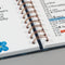Sigel - spiraal notitieboek - A5 - Jolie - hardcover - 240 pagina's - dots - 120 grams papier- Sweet dots - SI-JN601