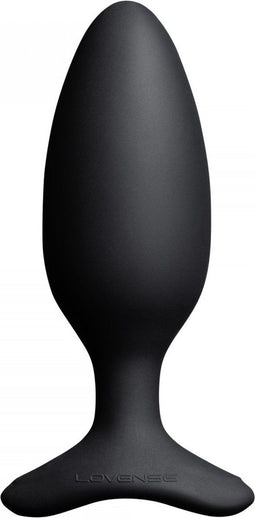 Lovense Hush 2 - Vibrerende Buttplug - Zwart - 4.45cm