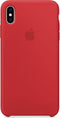 Apple MRWH2ZM/A - Silicone Backcover - Schokabsorberend - Rood
