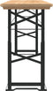 vidaXL Biertafel inklapbaar 170x50x75/105 cm massief vurenhout