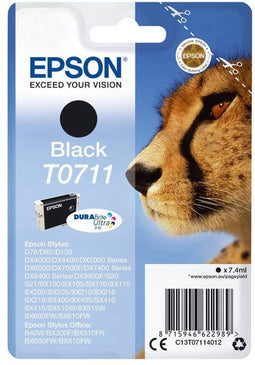 Epson C13T07114010 - Inktcartridge zwart - 245 pagina's - 7,4 ml