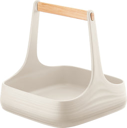 Guzzini - Tierra - "ALL TOGETHER" - Tafelcaddy - Wit Hout - post-consumer gerecycled plastic