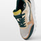 PS Poelman Carocel - Dames Runner Sneakers - Imitatie Leren Suède - Groen Beige Multi - Maat 39