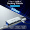 Vention TOPHB - Hub USB - 3x USB 3.2 - Zilver