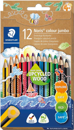 Kleurpotloden staedtler noris colour jumbo 12 st | Set a 12 stuk | 6 stuks