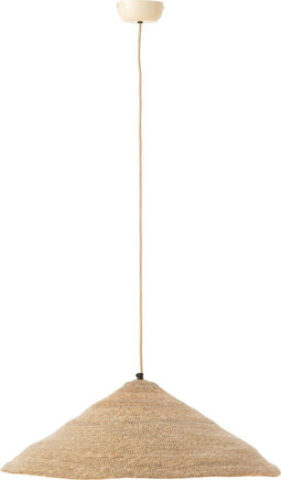 J-Line hanglamp Hoed Moonj - jute - licht naturel - small