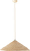 J-Line hanglamp Hoed Moonj - jute - licht naturel - small