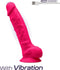 SILEXD - Vibrerende Dildo - 21,5 x 4,2 cm - Roze