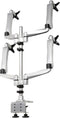 SpeaKa Professional SP-3957076 - Flex Monitor-tafelbeugel 4-voudig - Zwenkbaar tot 240° (4x)