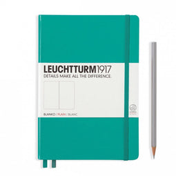 Notitieboek Emerald - Leuchtturm 1917 - Medium - Blanco