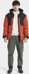 Didriksons HILMER USX JKT 2 - Heren Outdoor jack - Warmste pufferjack - Sabi Orange