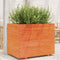 vidaXL - Plantenbak - 90x60x72 - cm - massief - grenenhout - wasbruin