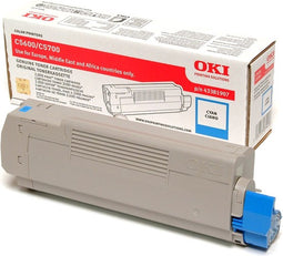 Oki Toner - cyaan voor de C5600 / C5700 (6k)