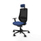 Bureaustoel Piqueras y Crespo D036N2W Marineblauw