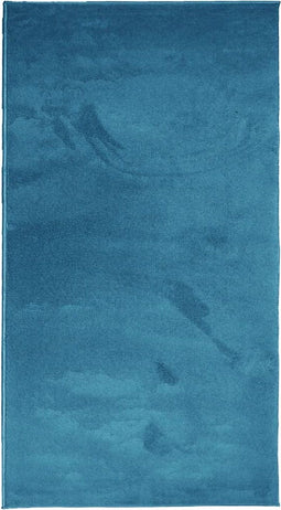 vidaXL - Vloerkleed - OVIEDO - laagpolig - 80x150 - cm - turquoise
