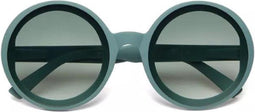 Okkia zonnebril Big Round-Green sage