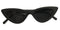 Okkia zonnebril Cat eye OK011-Zwart