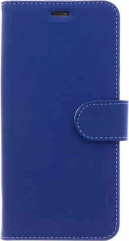 Accezz Samsung Galaxy A8 (2018) - Wallet Softcase Bookcase - 3 Pashouders - Donkerblauw