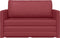 vidaXL - Vloersofa - Bed - 2-in-1 - Wijnrood - 124x71x78 - cm - Kunstleer