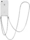 iMoshion Hoesje Geschikt voor iPhone SE (2022) / SE (2020) / 8 / 7 Hoesje Met Koord - iMoshion Backcover met koord + armband - Ketting - Transparant