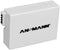 Ansmann A-Can LP-E8 - Accu Li-Ion 1000 mAh 7,4 V - Wit
