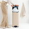 Brabantia Bo Pedaalemmer - 30 liter - Soft Beige - Soft-close - Cradle-to-Cradle® Brons