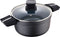 Kookpan met Deksel San Ignacio Bistro SG6426 Aluminium Mat zwart (Ø 24 x 12 cm)
