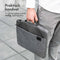 imoshion Laptop Sleeve met handvat - Laptop Hoes geschikt voor 15 / 15.3 / 15.6 / 16 / 16.2 inch - Grijs