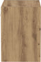 vidaXL - Zwevende - Plank - Artisan - Eiken - 40x28,5x40 - cm - Geengineerd - Hout